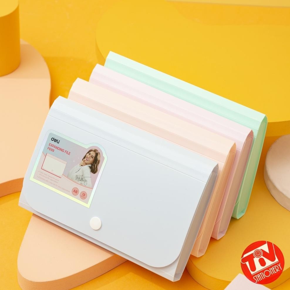 

Promo 6.6 [Deli X Agnez Mo] Deli Expanding File / Tas Dokumen / Map Harmonika A6 13 Slot Cf699 Cod