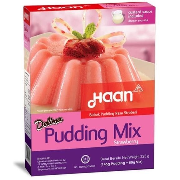 

Haan Pudding Mix Strawberry With Vla 225 G K01