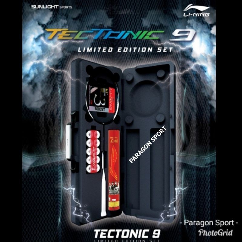 Raket Badminton Lining Tectonic 9 LIMITED EDITION SET ORIGINAL