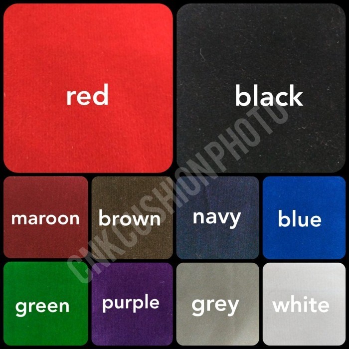 Ready Stok - Kain Brudu / Bludru Kabulon (Untuk Kotak Perhiasan, Buku Yasin, Dll)