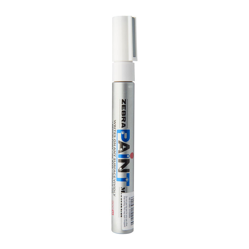 

Zebra - Spidol Paint Marker Warna Silver