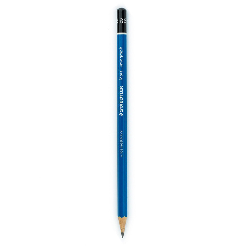 

Staedtler Pencil Lumograph 100 2B/2Pc