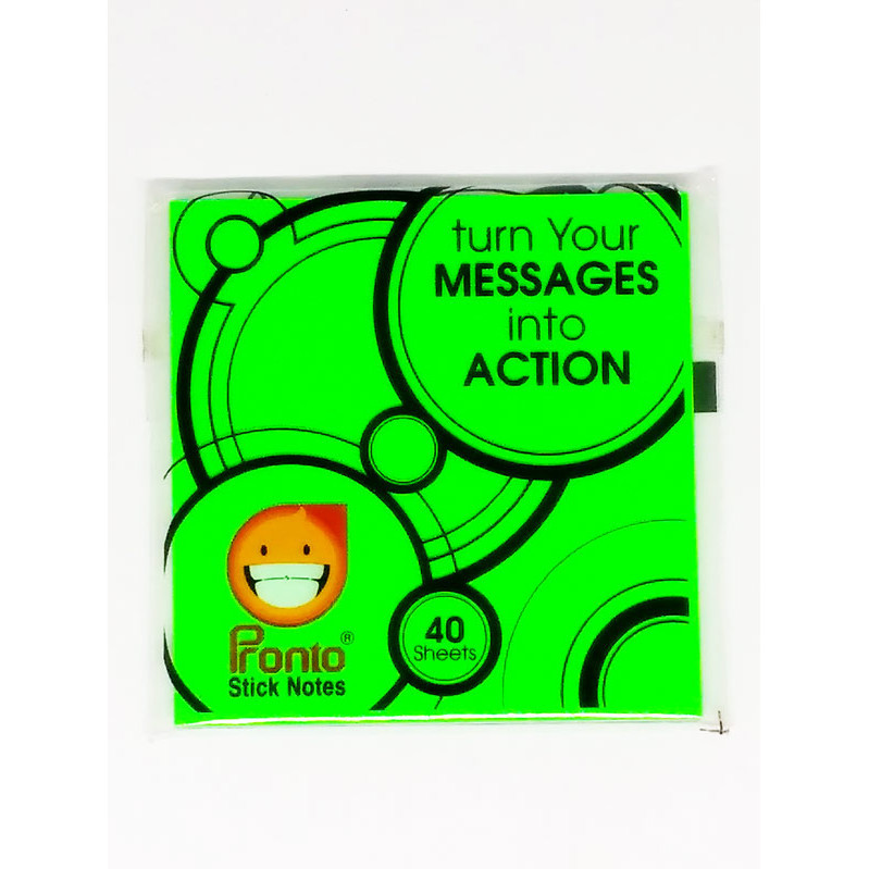 

Pronto - Stick Notes Fluorescent Hijau