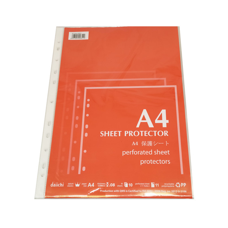 

Daiichi - Sheet Protector A4 10 Merah