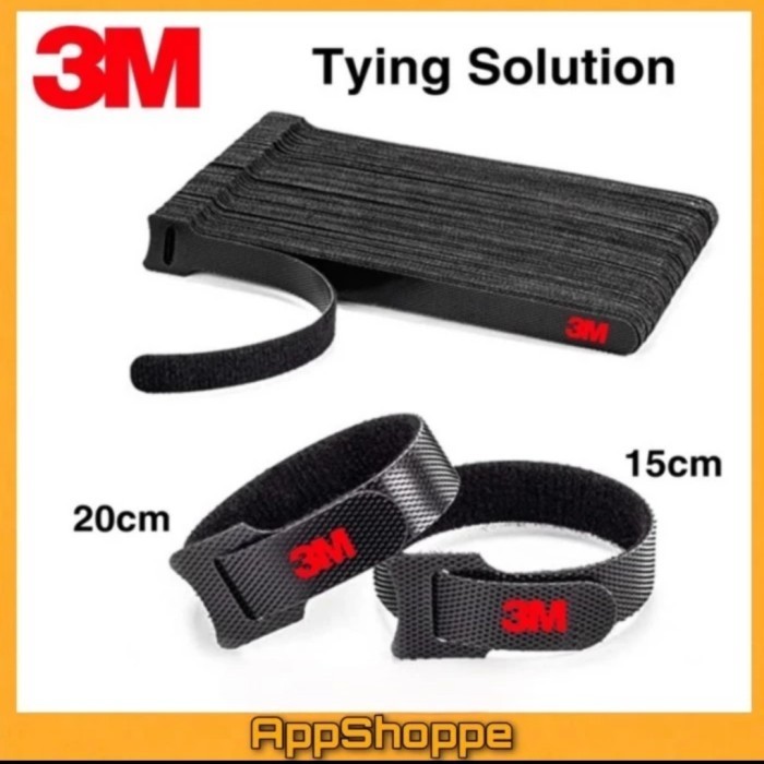 

VELCRO CABLE TIE ORGANIZER PENGIKAT KABEL PEREKAT FACTORY STOCK