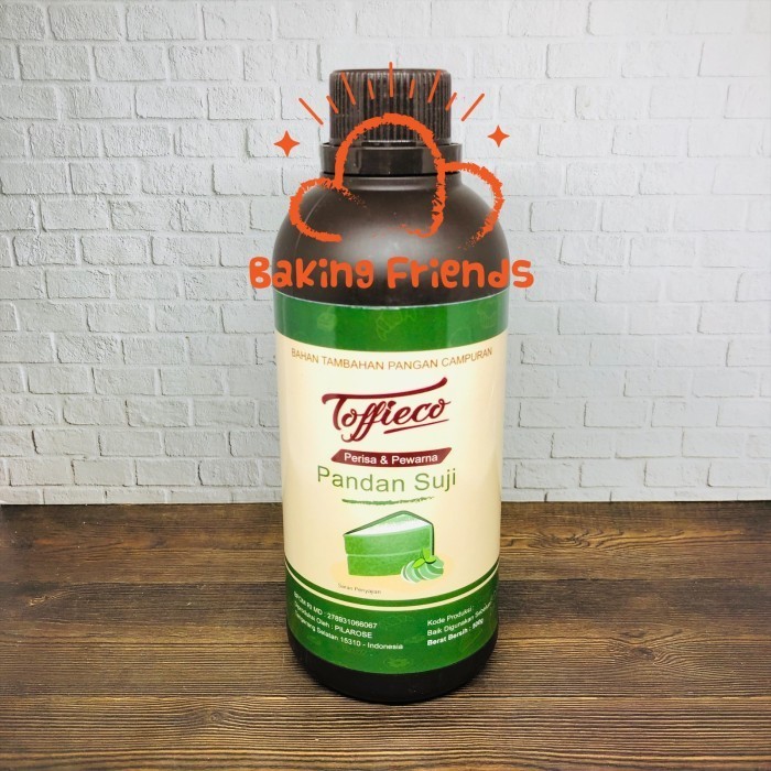 

Toffieco Pasta Pandan Suji 500Gr / Perisa Perasa Pewarna Pandan Suji