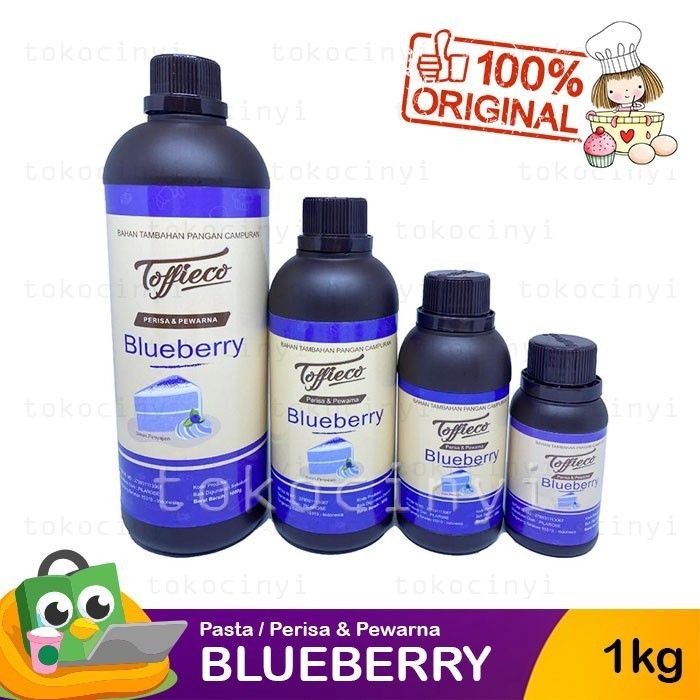 

Toffieco Pasta Perisa & Pewarna - Blueberry 1 Kg