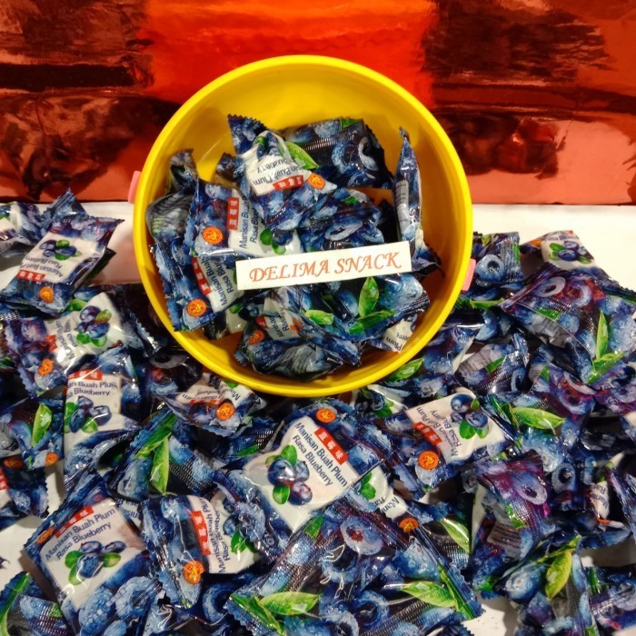 

Manisan Buah Plum Rasa Blueberry 500Gram