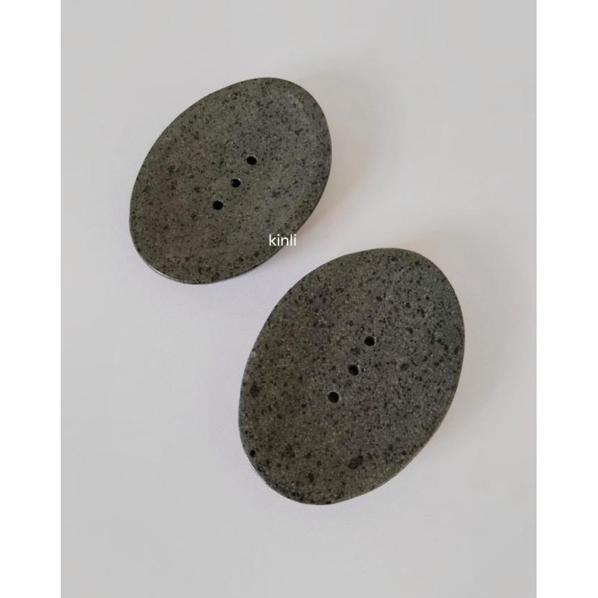 natural river stone soap dish soap holder tempat sabun batu alami