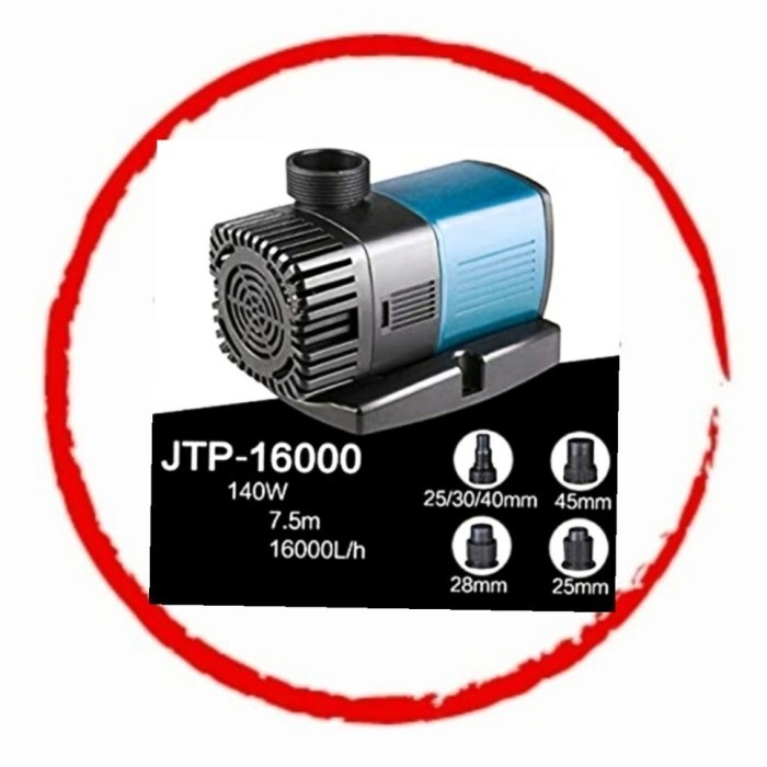 ORIGINAL SUNSUN JTP-16000, VARIABLE FREQUENCY SUBMERSIBLE PUMP