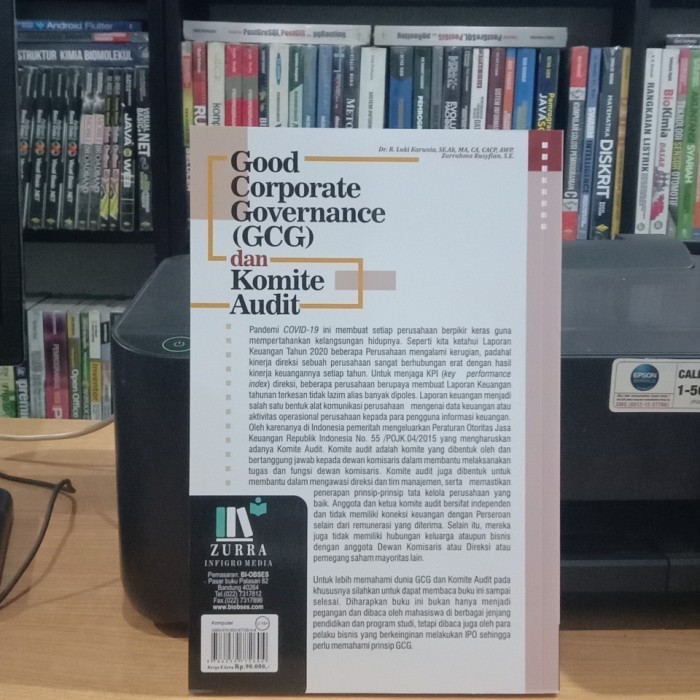 

Buku Good Corporate Governance (Gcg) Dan Komite Audit 2021