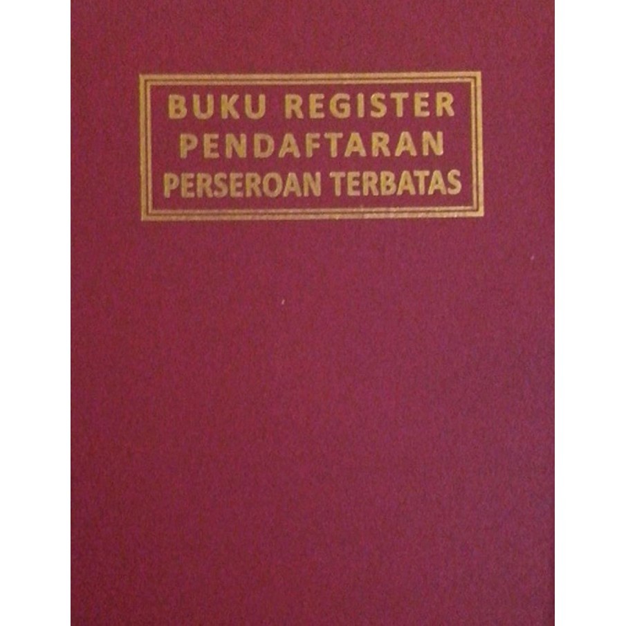 

Buku Daftar Registrasi Pt
