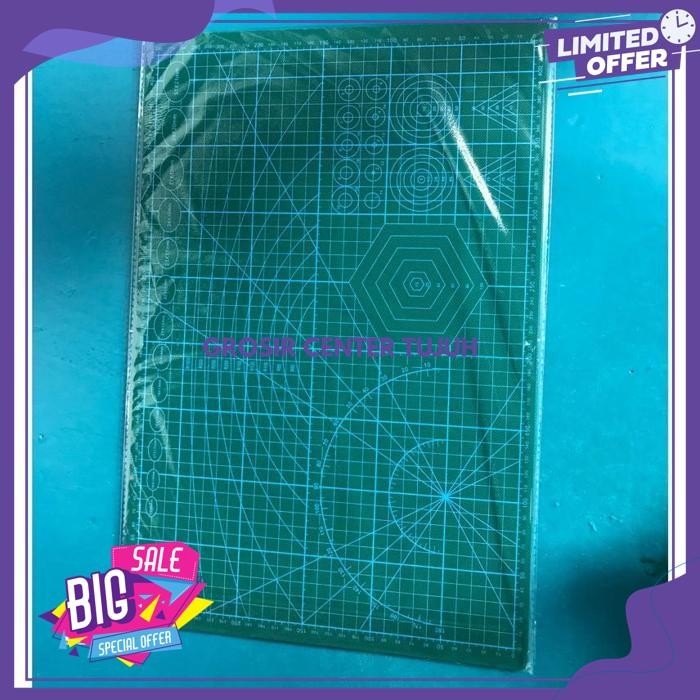 

BOARD PAPAN ALAS CUTTER WORK CUTTING MAT BOARD PAPAN ALAS CUTTER WORK CUTTING MAT PAD A3 45 X 30CM DUA SISI CRAFT GRID PATTERN PATCHWORK CUT PAD PRODUK TERBAIK