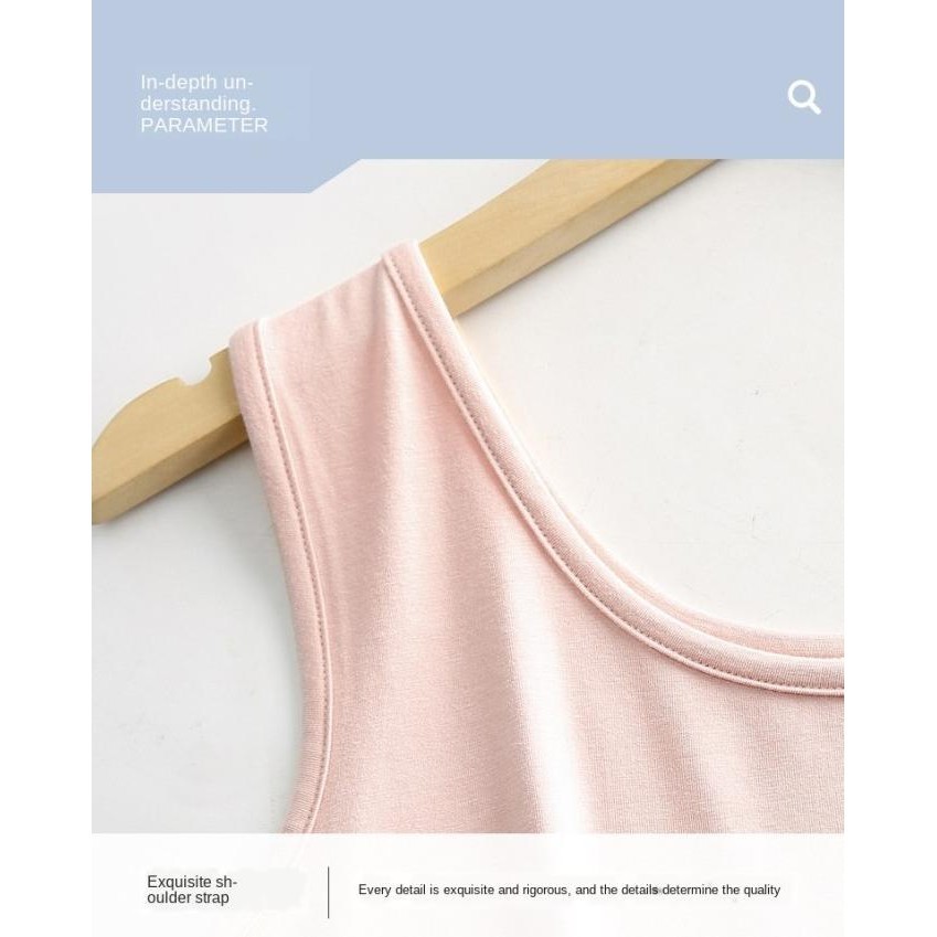 Singlet Panjang Inner Dalaman Panjang Dress Panjang Jumbo Tanktop Panj #Gratisongkir