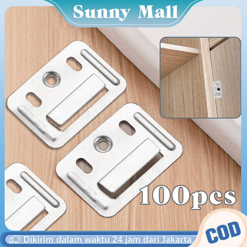 Klip WPC Wall Panel 100pcs Clip WPC Clip Stainless Klip Wallpanel WPC Clip WPC Panel Hiasan Dinding