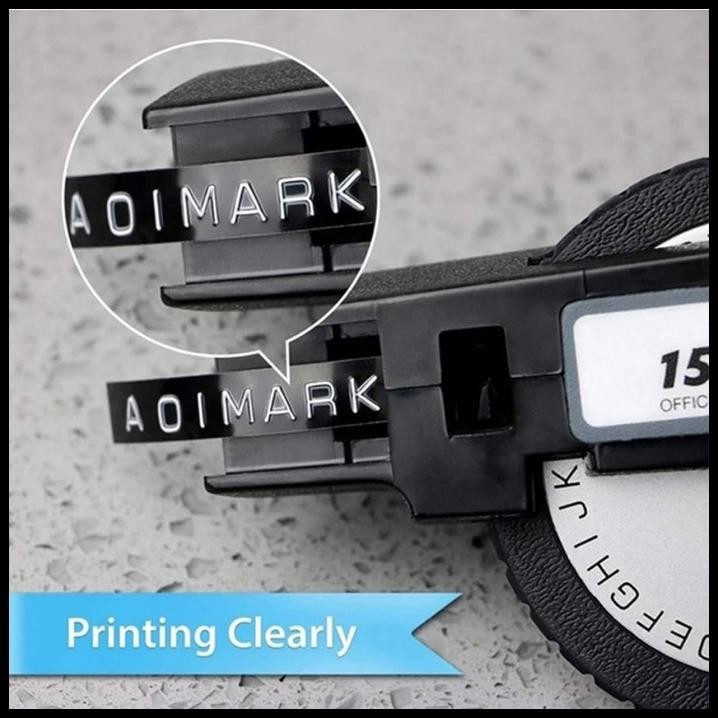 

GRATIS ONGKIR MESIN CETAK LABEL MANUAL TAPE MINI PORTABLE MANUAL 3D DIY