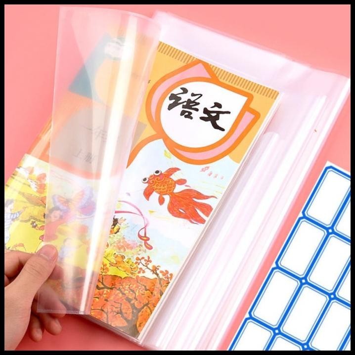 

HOT DEAL SAMPUL BUKU STIKER PVC FILM PELINDUNG BUKU TEKSTIL 10 LEMBAR !!!
