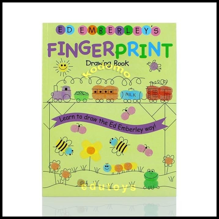 

TERBARU ED EMBERLEY'S FINGERPRINT DRAWING BOOK !!!
