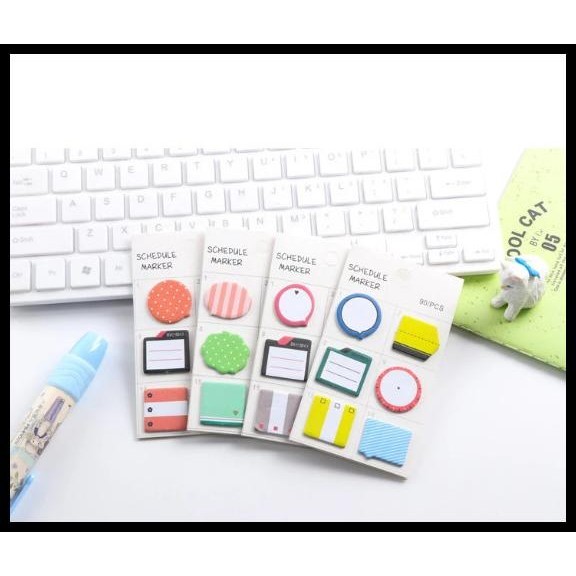 

DISKON KERTAS STICKY NOTES SCHEDULE MARKER NOTE MEMO 1118-19 !!!!
