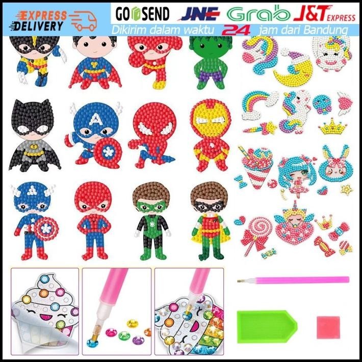 

BEST DEAL STIKER DIAMOND PAINTING DIY STIKER DIAMOND KARAKTER STIKER KARTUN !!