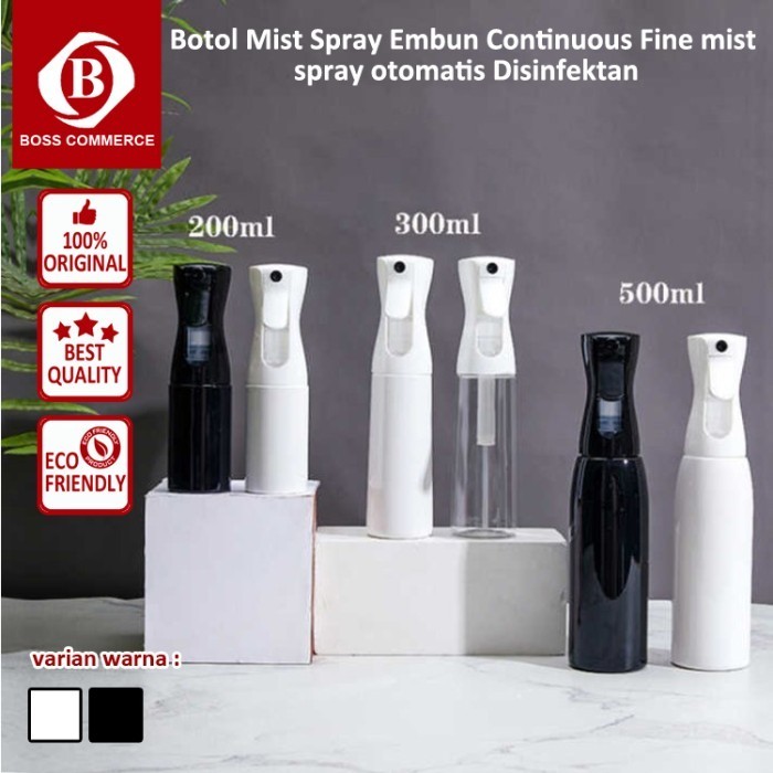 Botol St Spray Embun Continuous Fine St Spray Disinfektan Sanitize