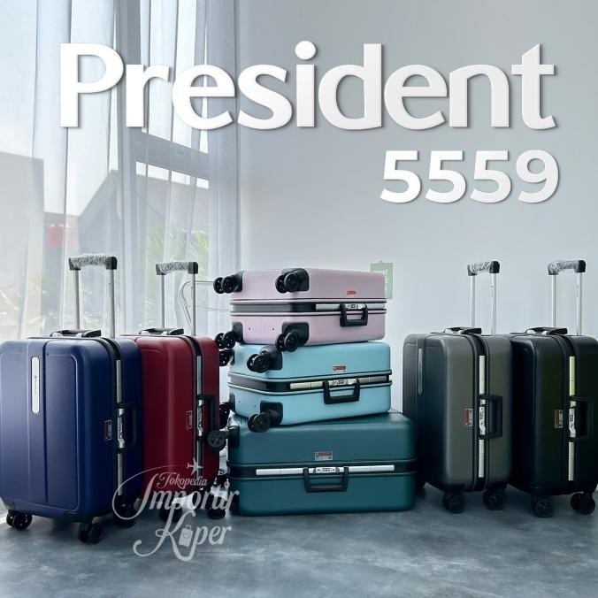 Koper President Original 5559 Series 20 24 28 inch TSA Lock Aluminium