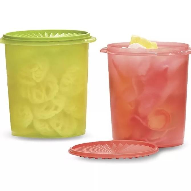 Tupperware flower canister toples kerupuk
