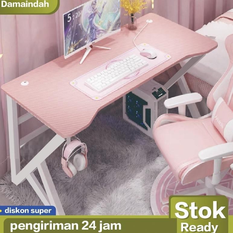 Meja Gaming Karbon Serat / Meja Komputer / Meja Gaming / Meja Komputer Karbon Serat