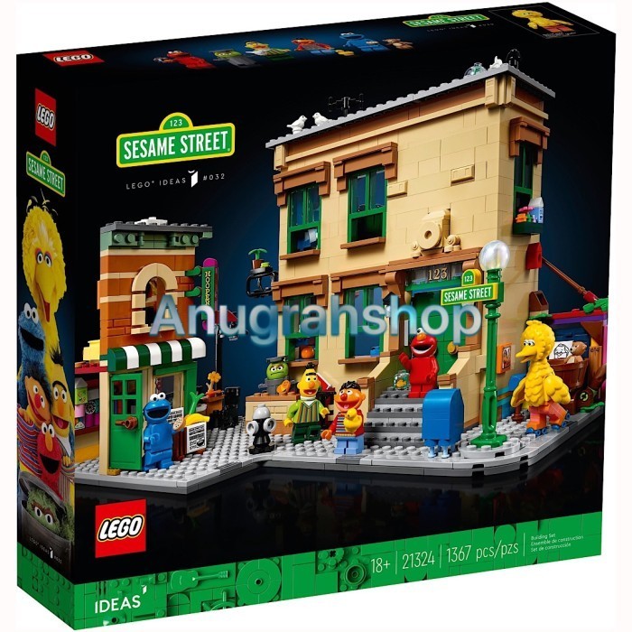 LEGO 21324 IDEAS 123 Sesame Street - Blocktopia