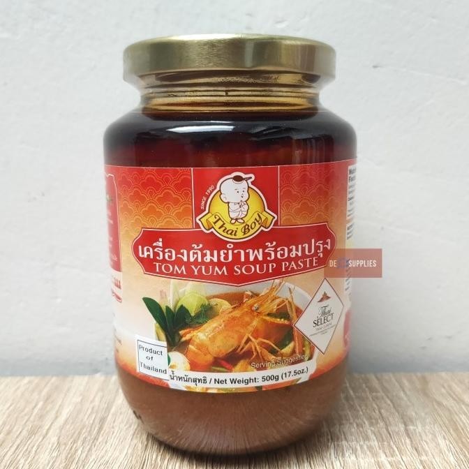 

Thai Boy Tom Yum Soup Paste 500gr - Bumbu Tom Yam Tomyum Enak Thailand E82JA