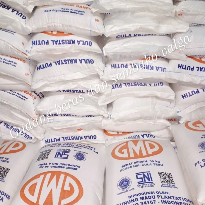 

Gula Pasir Merk Gmp Asli Kemasan Karungan 50Kg - Adelineez