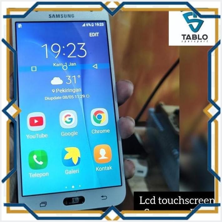 [tbs] lcd touchscreen samsung j700 j7 core j701 original copotan hp