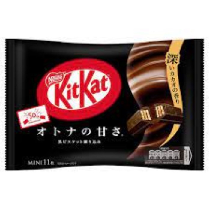 

Kitkat Dark Otona Japan Isi 12P