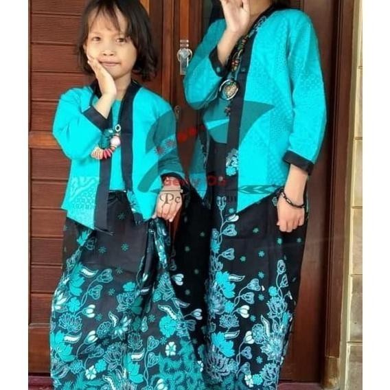 Cuci Gudang Setelan Kebaya Anak Perempuan Lengan Panjang Umur 1-7 Tahun-Kutu Baru Anak Lengan Panjan
