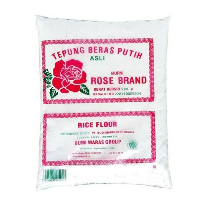 

Tepung Beras Rose Brand 500 Gram