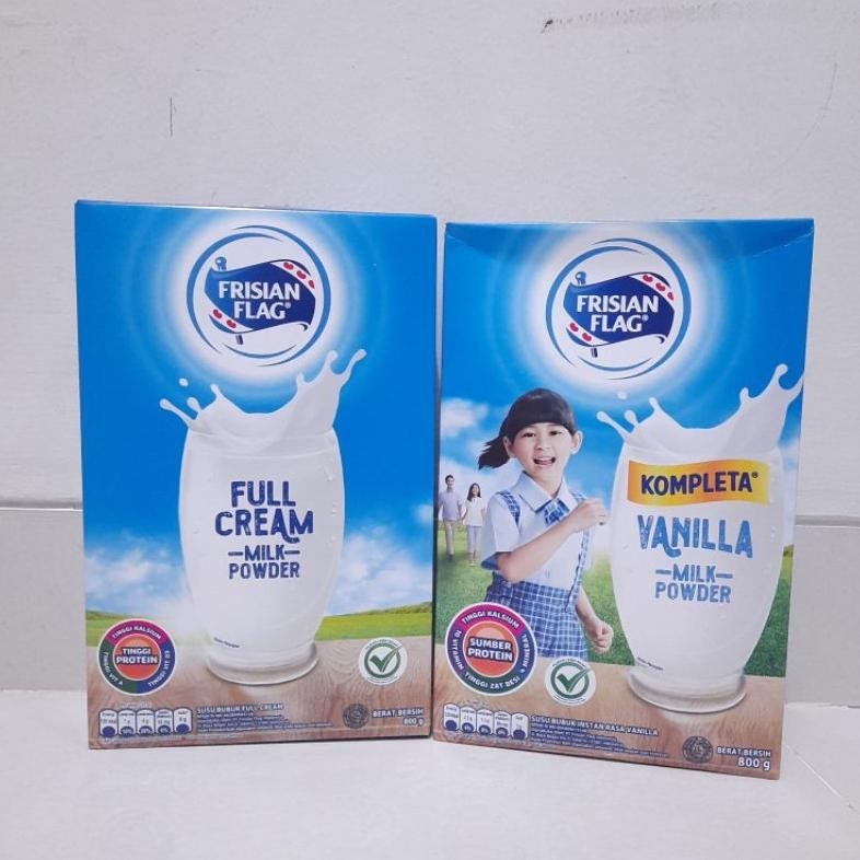 

RTY Susu Bubuk Frisian Flag Full Cream/Vanilla/Coklat 800g TERLARIS