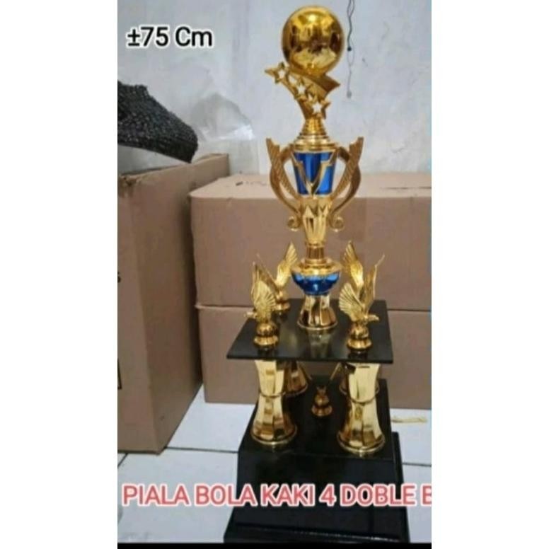 CR - PIALA.SEPAK.BOLA,KAKI.4.MEWAH TERLARIS