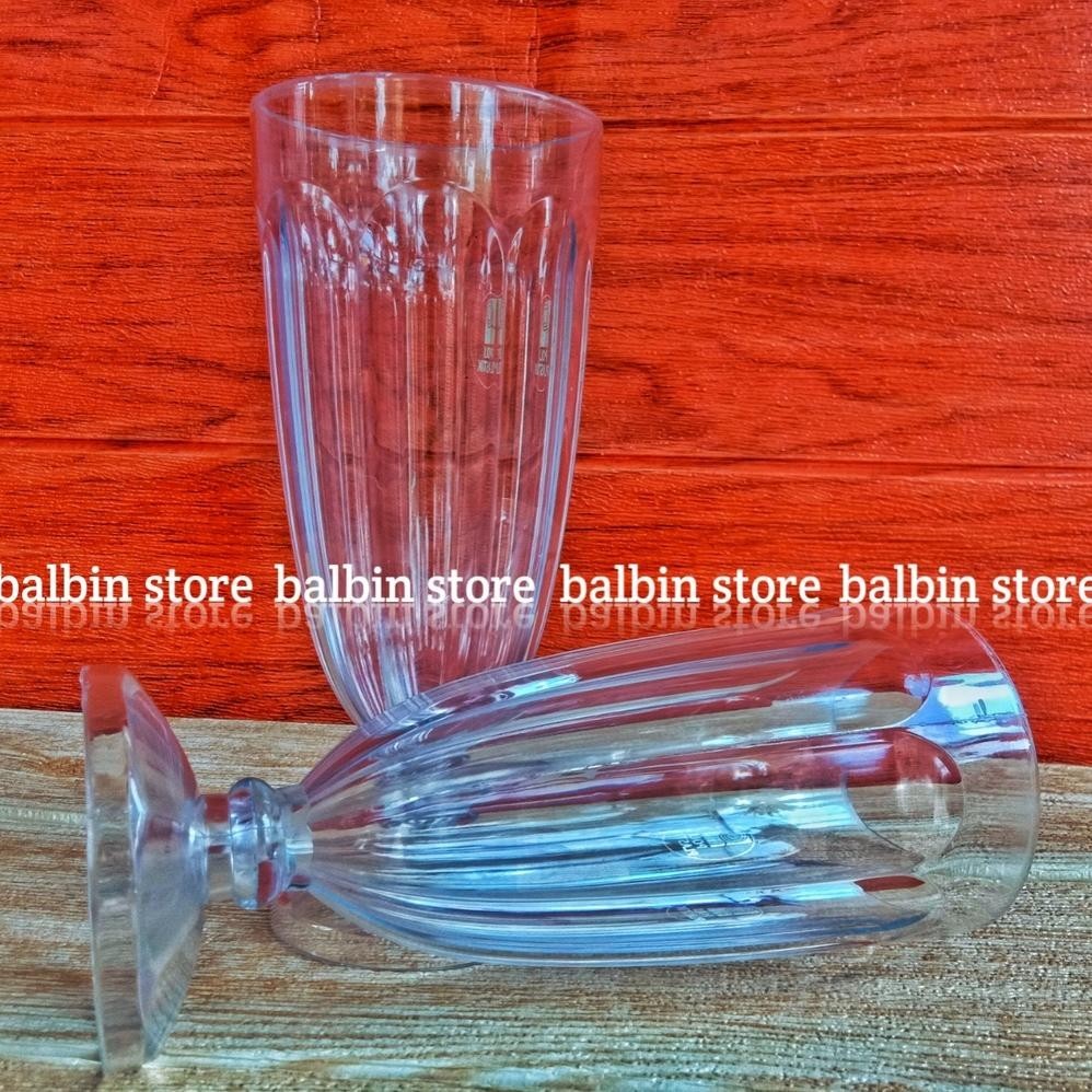 CR - [BALBIN] 6 GELAS GL - GELAS JUS - GELAS POLI PLASTIK BERKUALITAS SNI - GELAS JUS PIALA - GELAS 