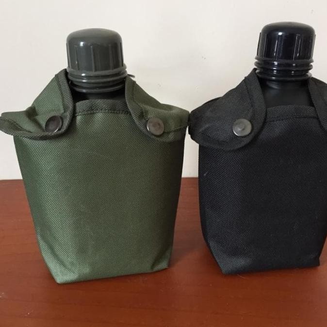 Veples / Peples / Botol Minum Tentara / Outdoor + Sarung