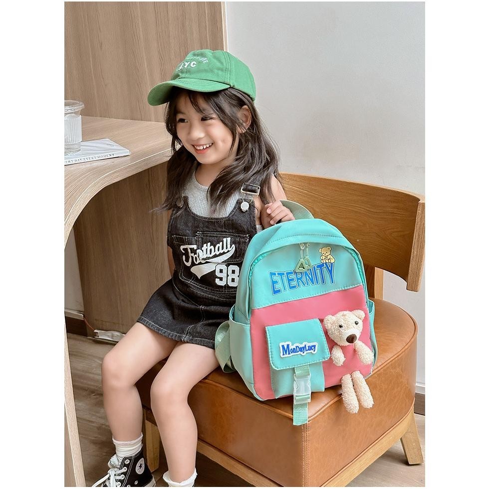 Tas Ransel Anak Remaja Wanita Lucu Tk Sd Trendy Terbaru 2023 Import Sekolah Fashion Casual Model Kor