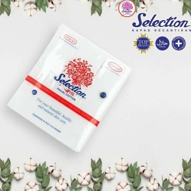 Kapas Wajah Selection 75gr Grosir 12Pcs LS01