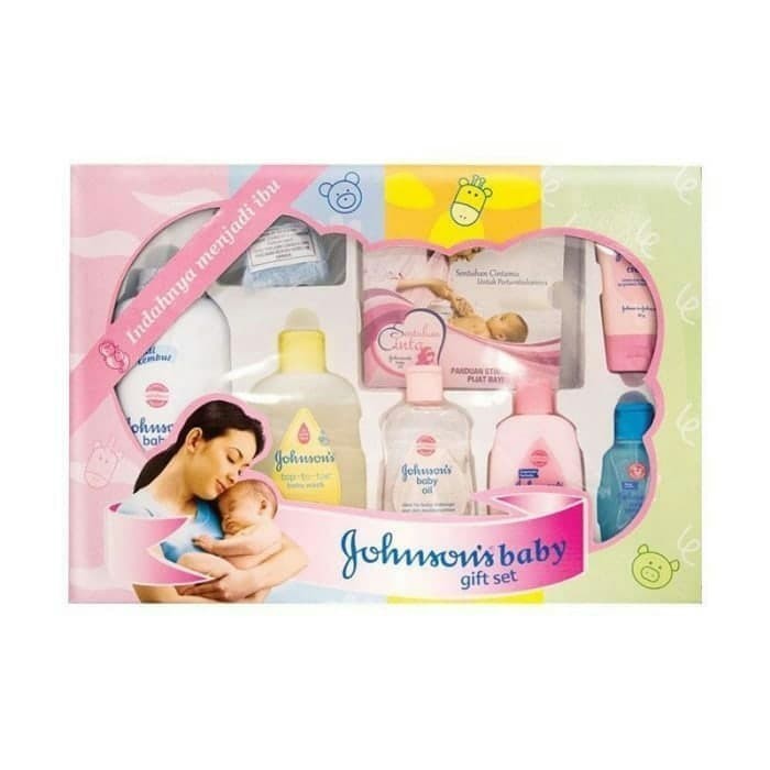 Aknam Gift Set Jhonson'S Baby/Paket Sabun Shampo/Kado Bayi