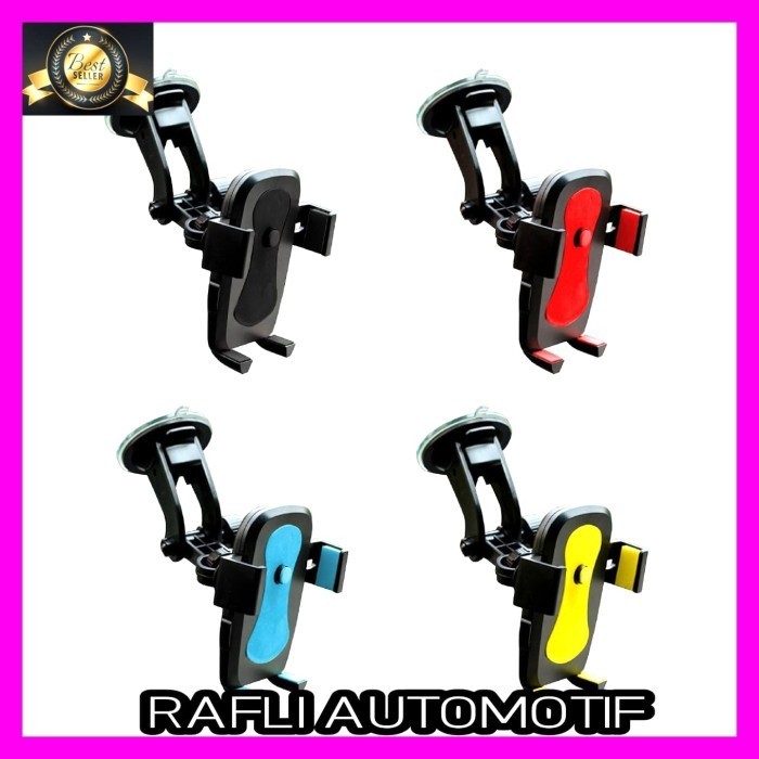 CAR HOLDER HP UNIVERSAL TEMPAT DUDUKAN HP MOBIL TRIPOD STICK TONGSIS