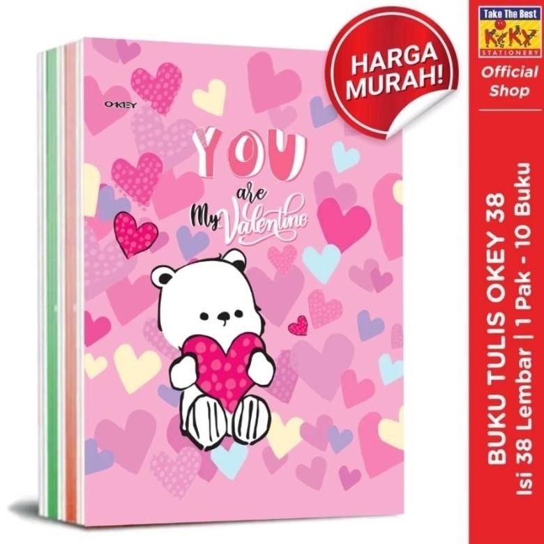 

BUKU OKEY KIKY ISI 38 LEMBAR (10BUKU) BISA COD