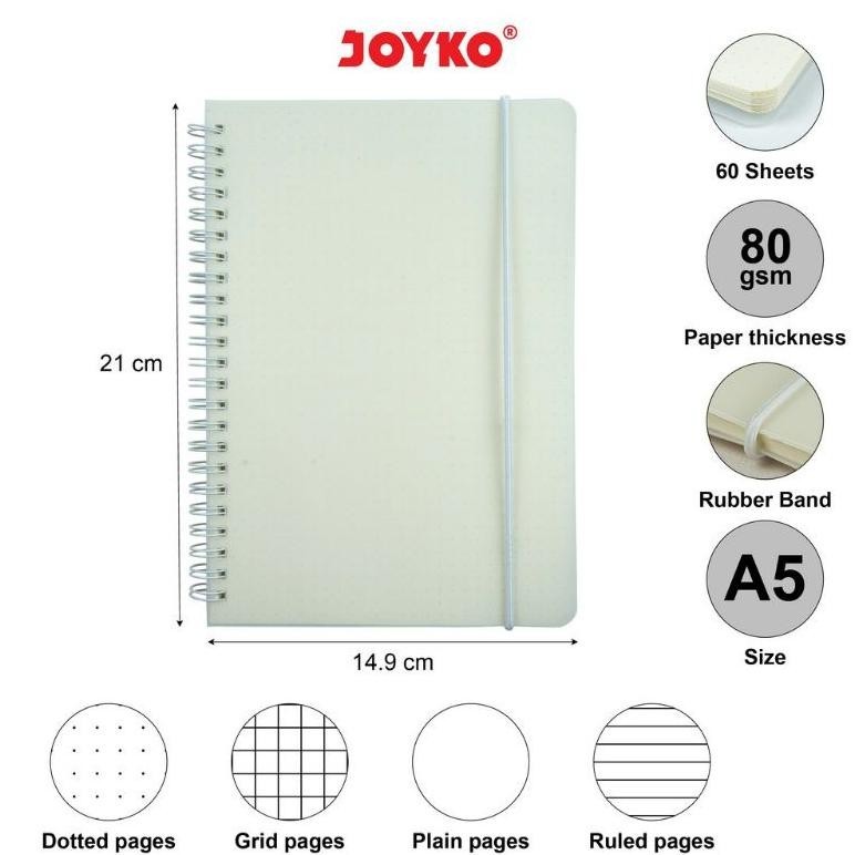 

BUKU CATATAN/DIARY AGENDA/NOTEBOOK JOYKO NB-700 SIAP KIRIM