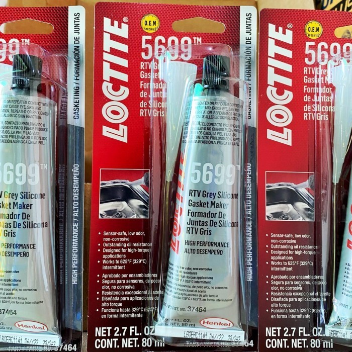 Loctite 5699 Rtv Grey Silicone