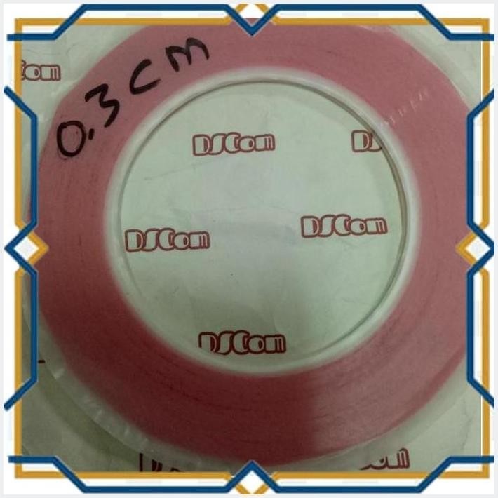 

[DSC] DOUBLE TAPE 3 MILI METER ISOLASI DOUBLE TAPE PEREKAT 0,3CM 0,3 CM