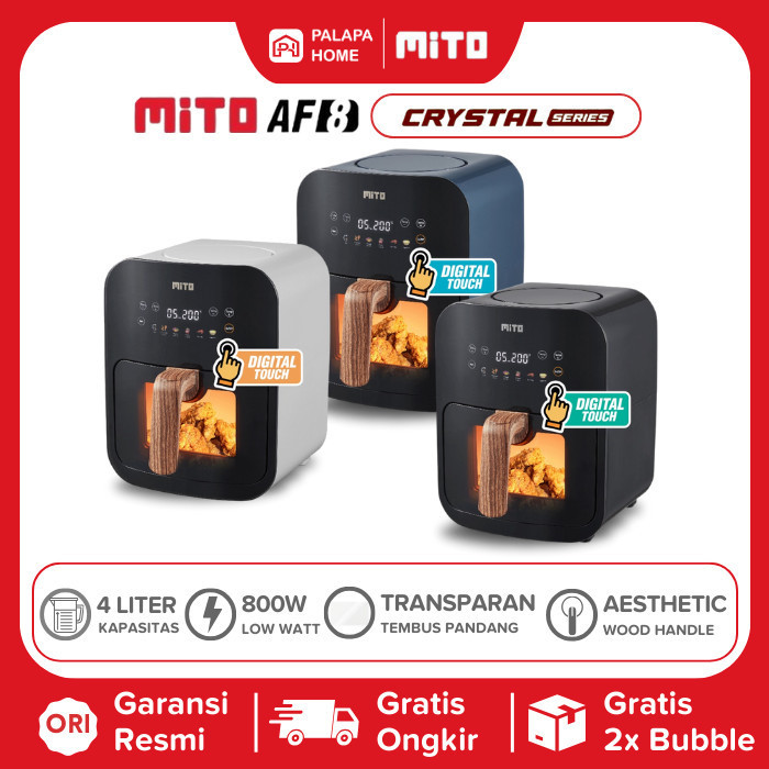 Air Fryer Mito Af8 Airfryer Af 8 Low Watt Frayer Friyer Fyer Mitochiba