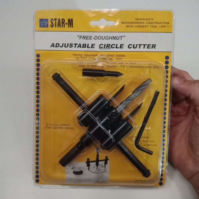 

Terlaris HEAVY DUTY adjustable circle cutter STAR-M SALE