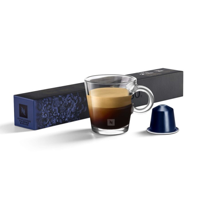 

Ready Nespresso Ispirazione Palermo Kazaar Coffee Capsule 10 caps